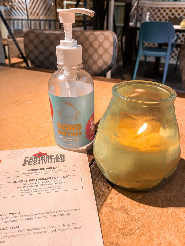 TURTLE BAY FESTIVE MENU