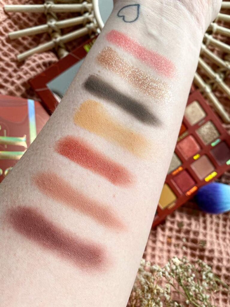 Mulac MILF Palette Review Swatches